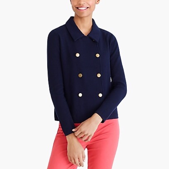 J. Crew Tops - J. By J. Crew double-breasted sweater cardigan